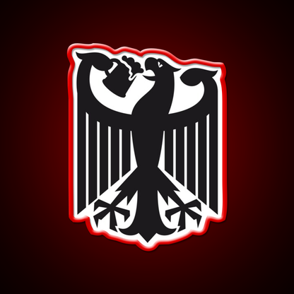 Germany Coat Of Arms Eagle Beer Bar Decor Led Neon Sign Rgb Color - LED neon sign view 10