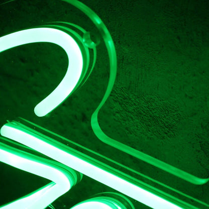 Get Bubbly Green Led Neon Sign - Shineneon