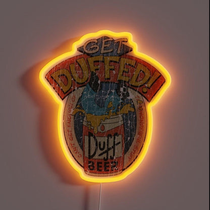 Get Duffed Rgb Led Neon Sign - Shineneon