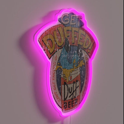 Get Duffed Rgb Led Neon Sign - Shineneon
