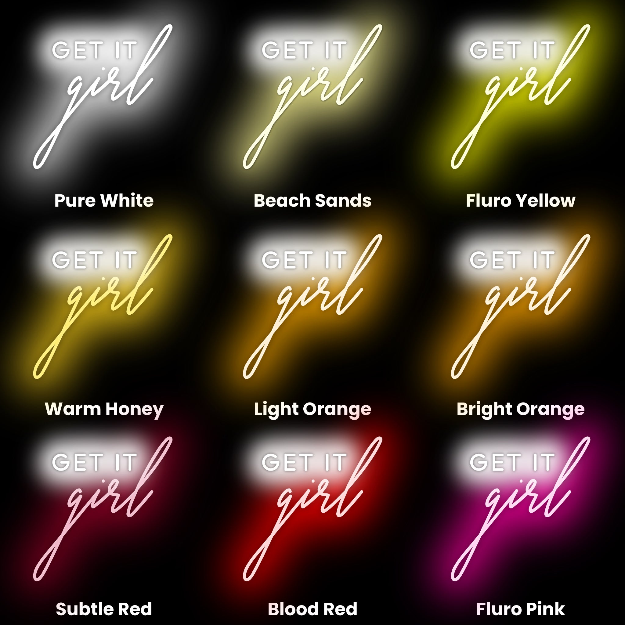 Get It Girl Led Neon Sign | Shineneon