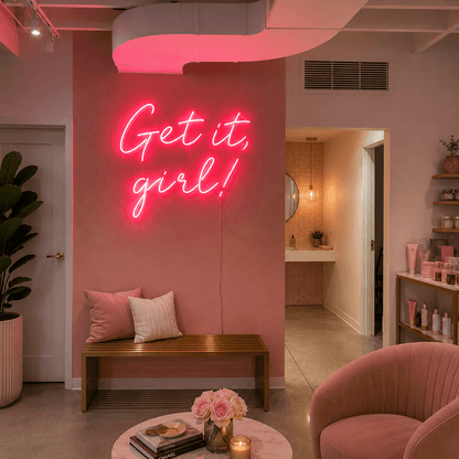 Get It Girl LED Neon Sign Wall Neon Sign - Shineneon