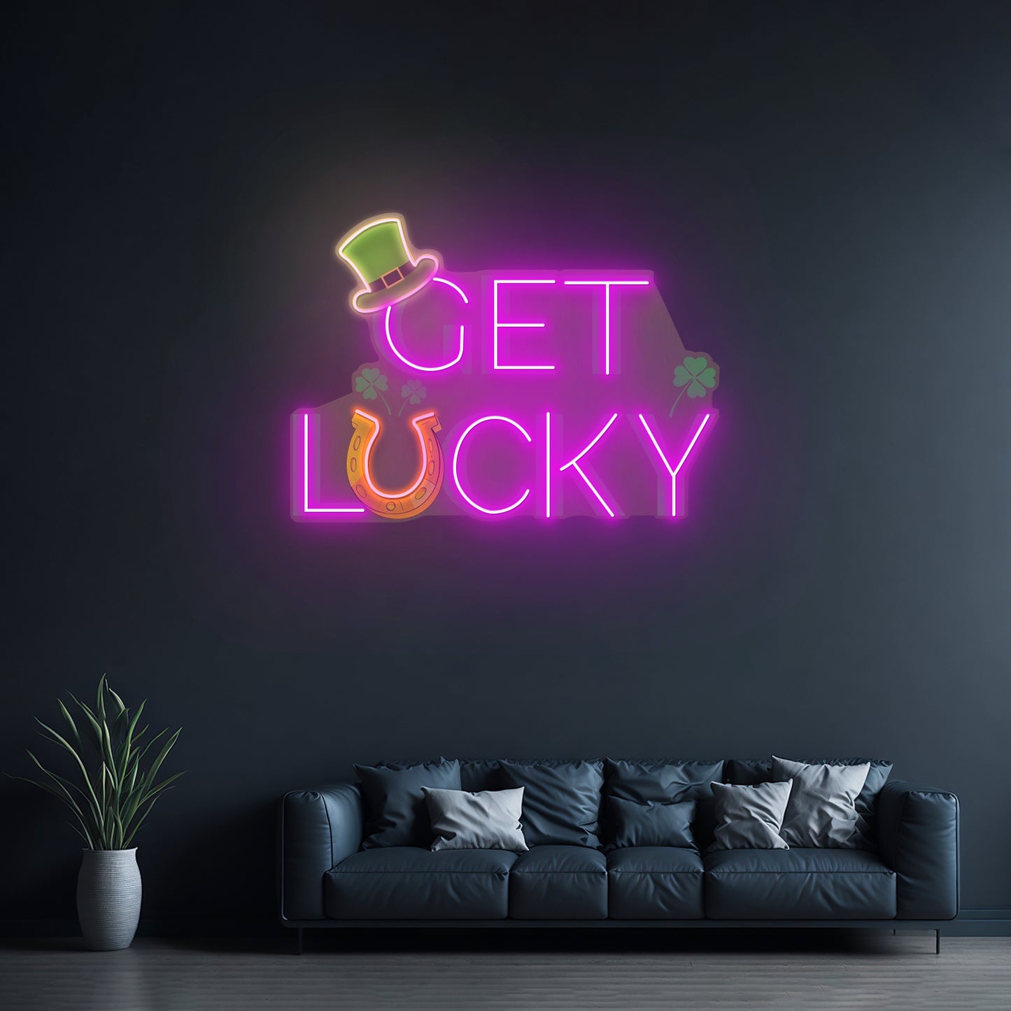 Get Lucky Saint Patrick Day Led Signs