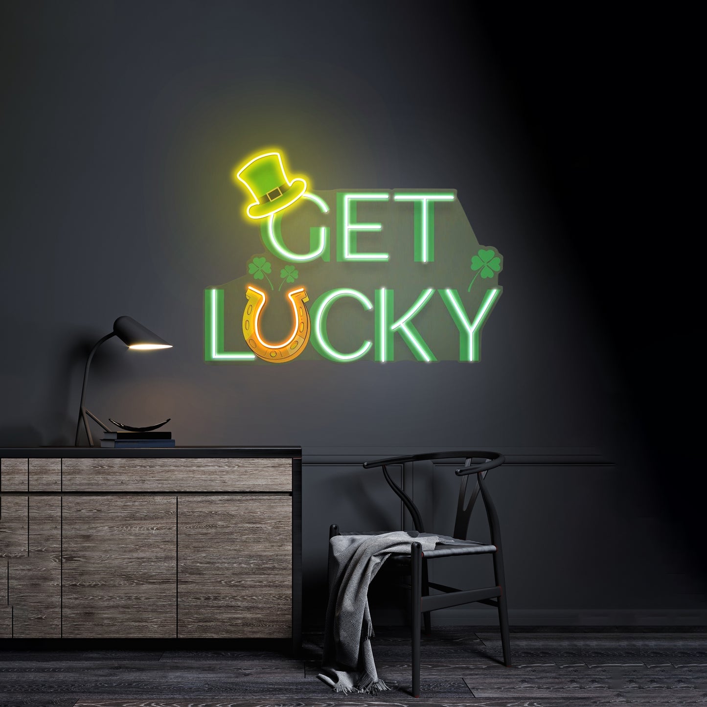 Get Lucky Saint Patrick Day Led Signs