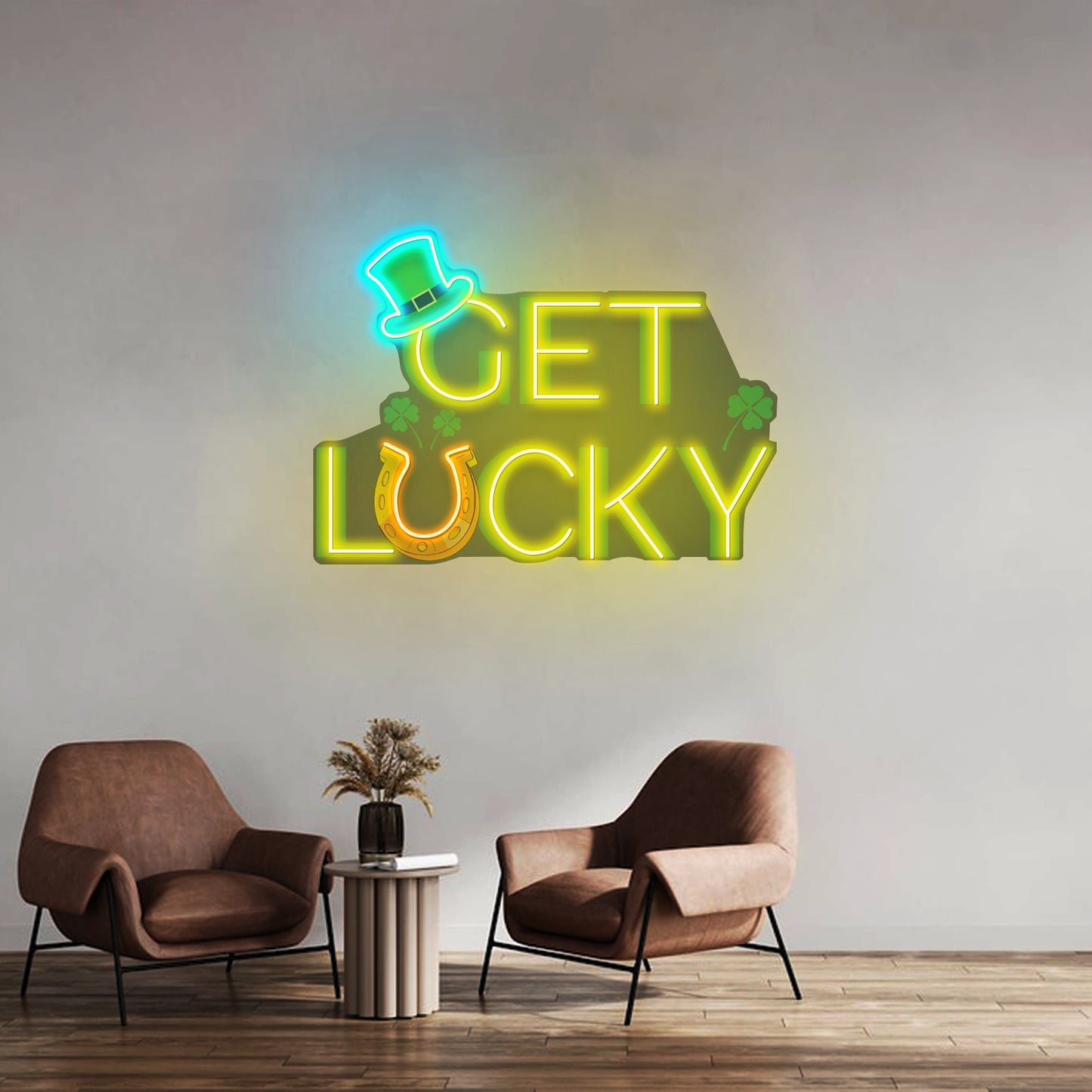 Get Lucky Saint Patrick Day Led Signs