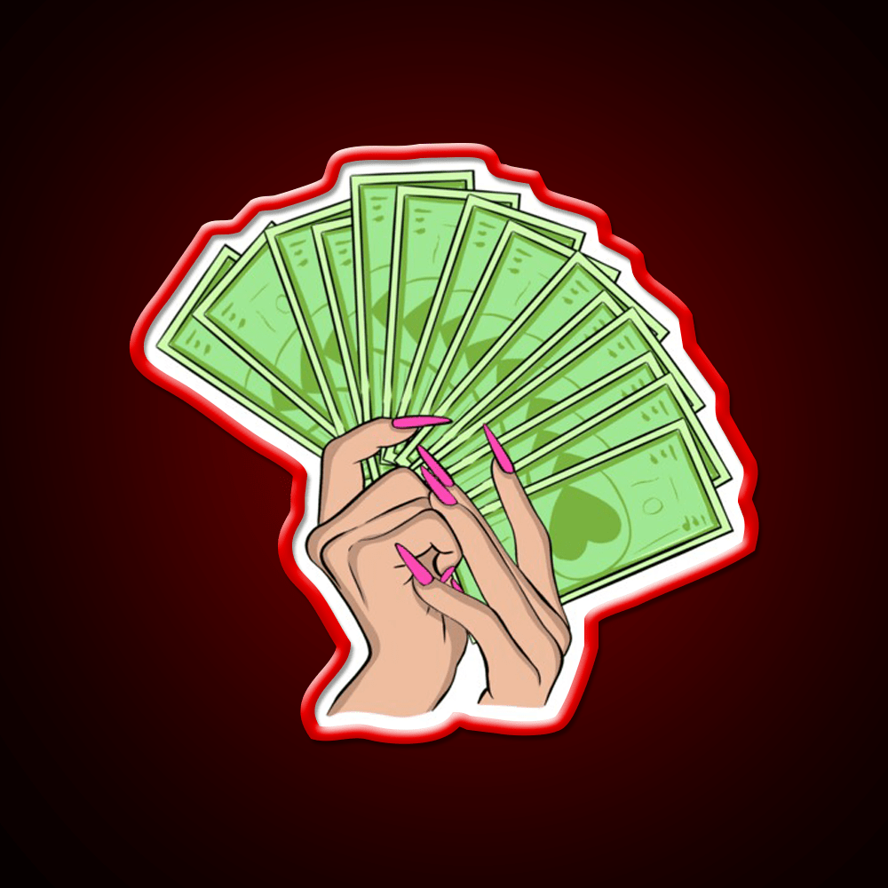 Get Money Nail Salon Led Neon Sign Rgb Color - Shineneon