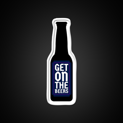 Get On The Beer Man Cave Bar Led Neon Sign Rgb Color - LED neon sign view 11