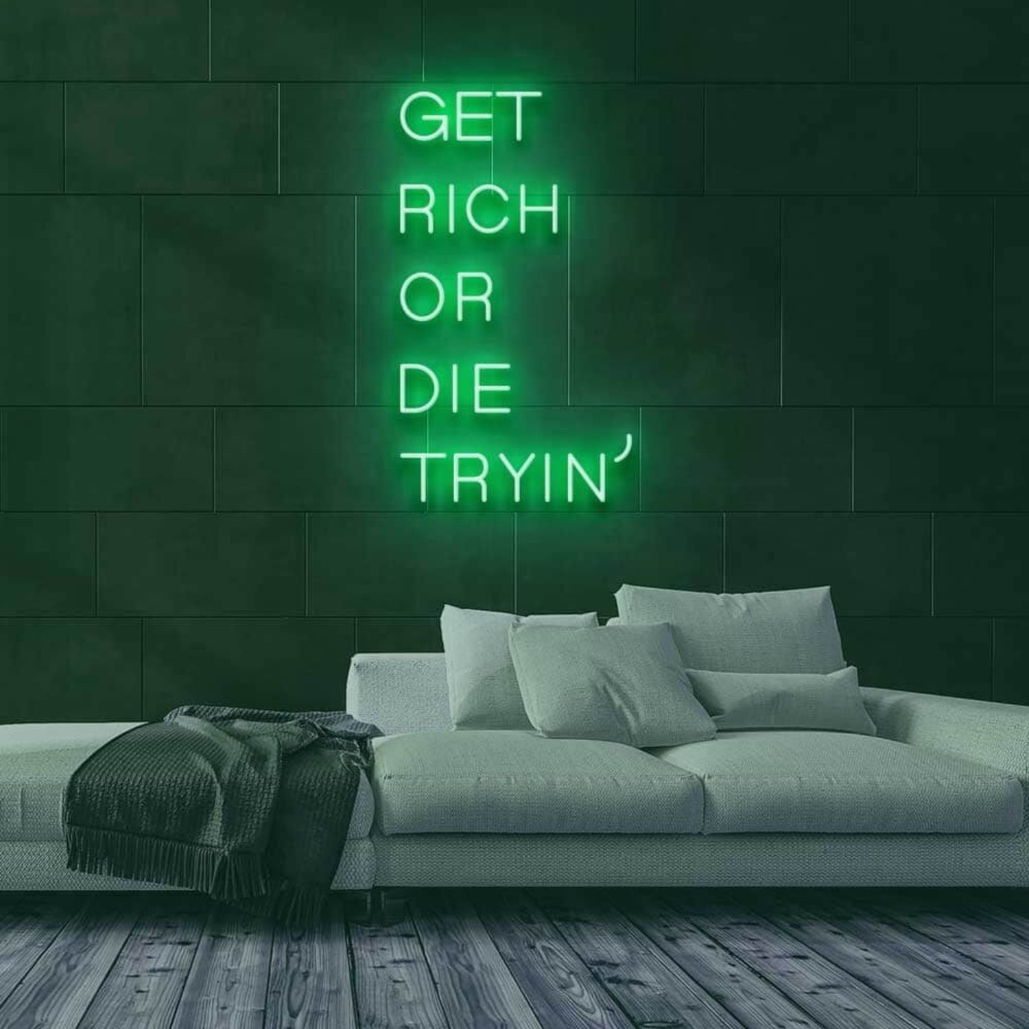 Get Rich Led Neon Sign | Shineneon