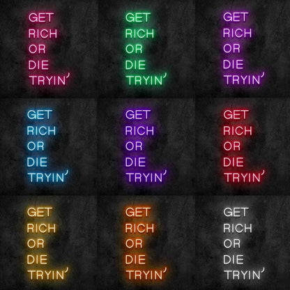 Get Rich Led Neon Sign | Shineneon