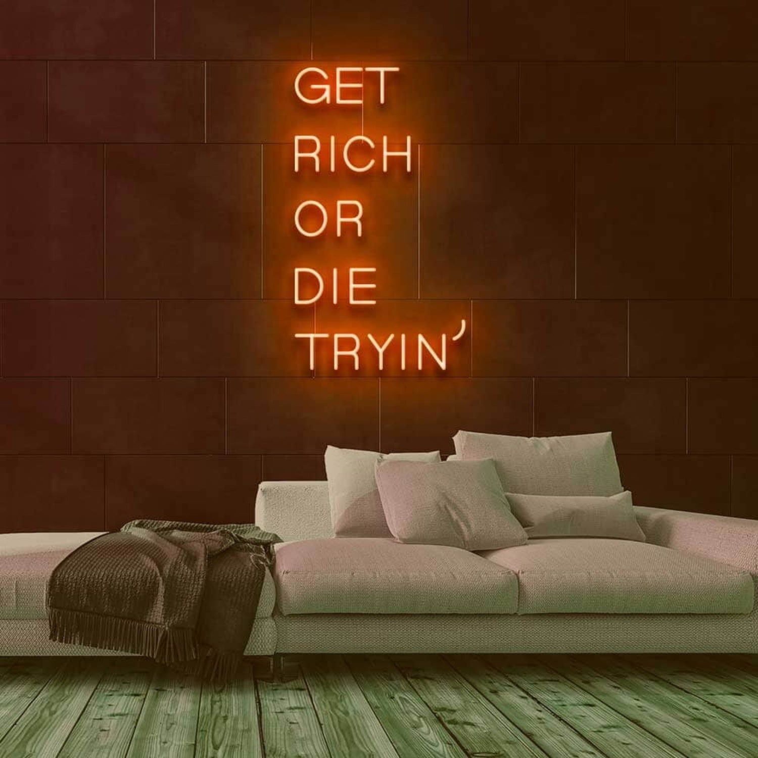 Get Rich Led Neon Sign | Shineneon