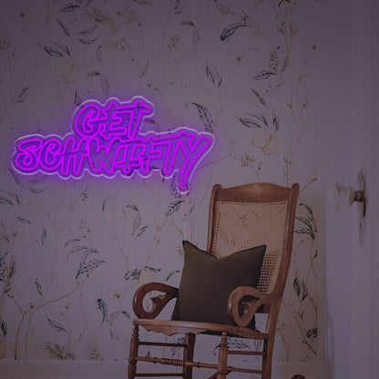 Get Schwifty Quote Led Neon Sign - Shineneon