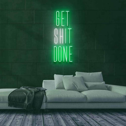 Get Shit Done Led Neon Sign | Shineneon