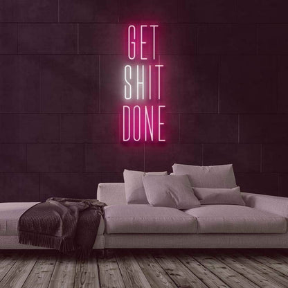 Get Shit Done Led Neon Sign | Shineneon
