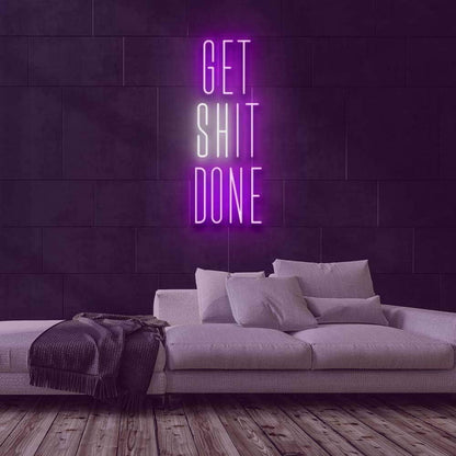 Get Shit Done Led Neon Sign | Shineneon