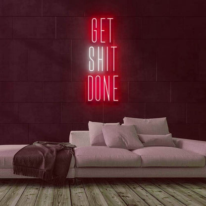 Get Shit Done Led Neon Sign | Shineneon
