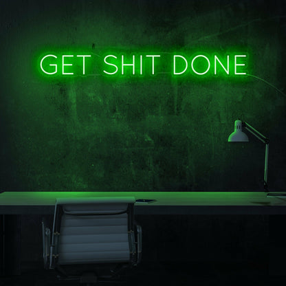 Get Shit Done Neon Sign | Shineneon