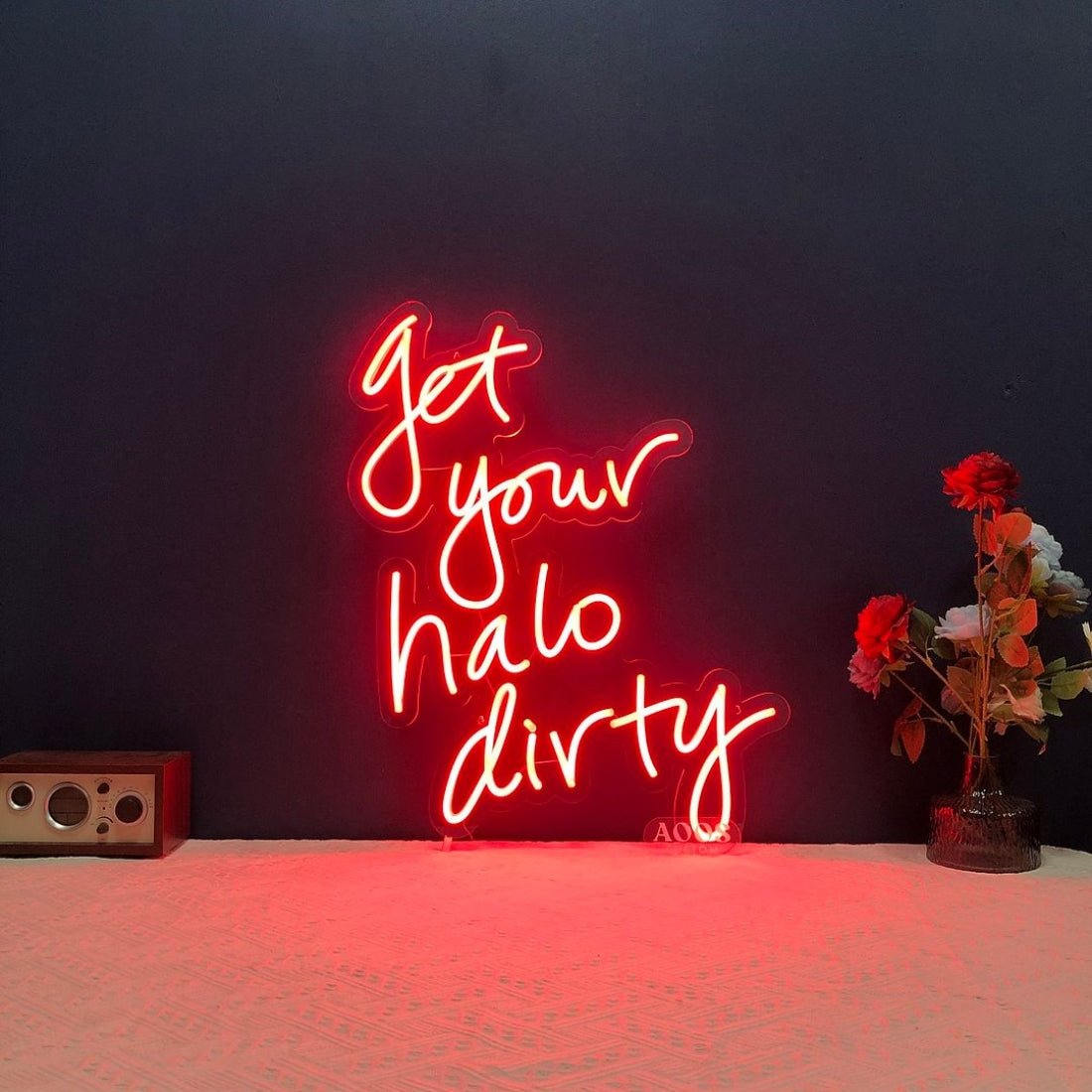 Get Your Halo Dirty Led Sign Business Neon Sign - Shineneon