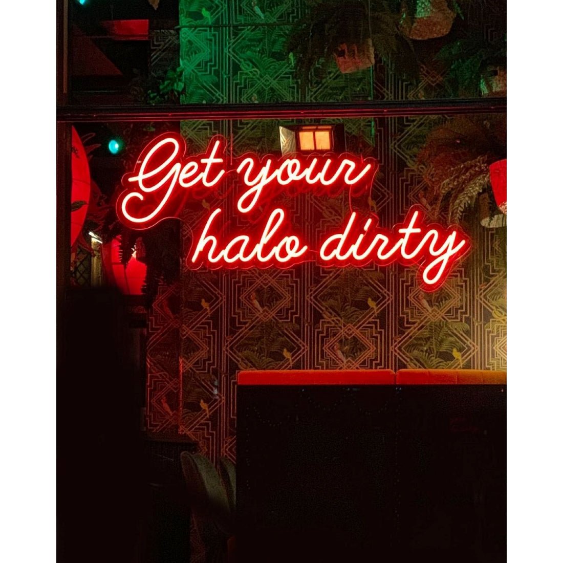 Get Your Halo Dirty Led Sign Business Neon Signs - Shineneon