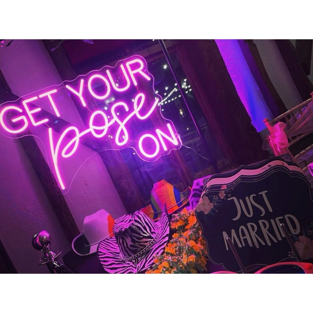 Get Your Pose On Led Sign Business Neon Sign - Shineneon