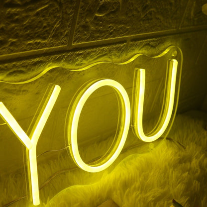 Gets You Yellow Led Neon Sign - Shineneon