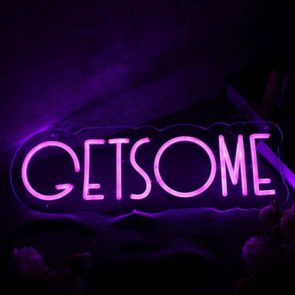 Getsome Purple Led Neon Sign - Shineneon