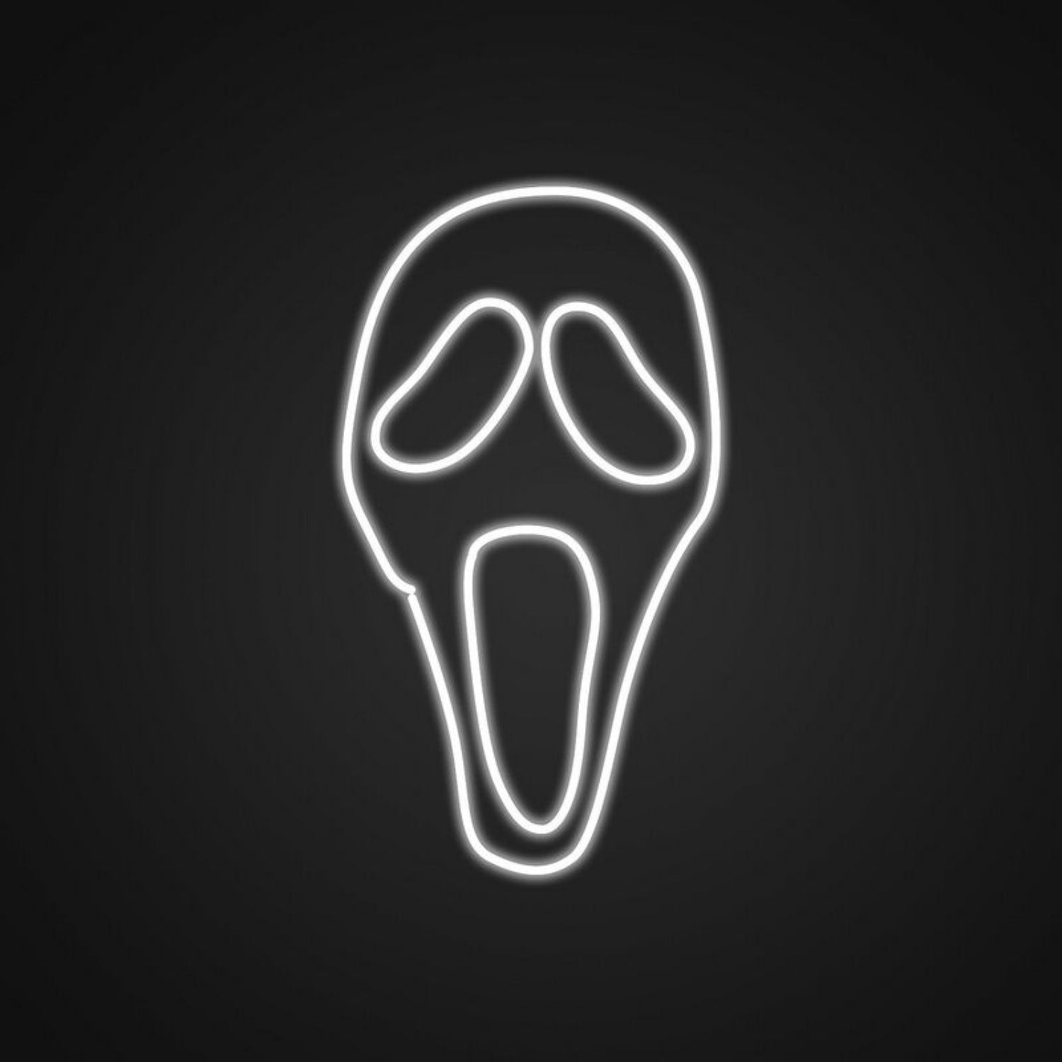 Ghost Face Neon Sign For Halloween Decor | Shineneon