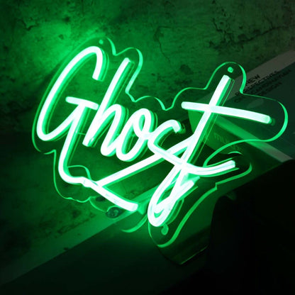 Ghost Green Led Neon Sign - Shineneon
