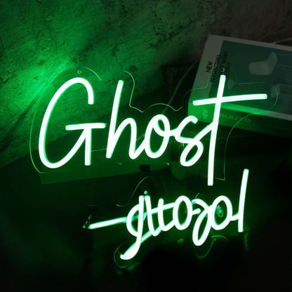 Ghost Green Led Neon Sign - Shineneon
