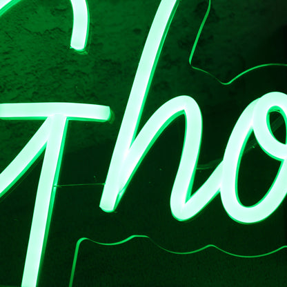 Ghost Green Led Neon Sign | Shineneon