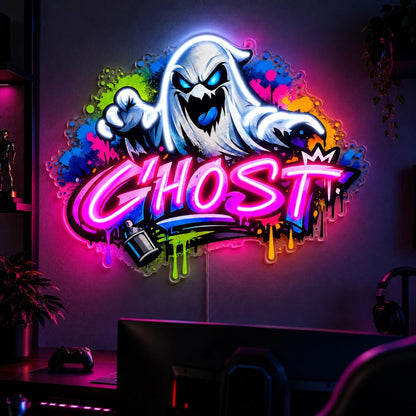Ghost Logo Custom LED Neon Sign - Shineneon