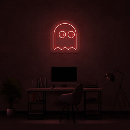 Ghost Man Neon Sign For Halloween And Fun Decor | Shineneon