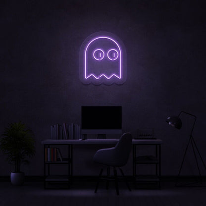 Ghost Man Neon Sign For Halloween And Fun Decor | Shineneon