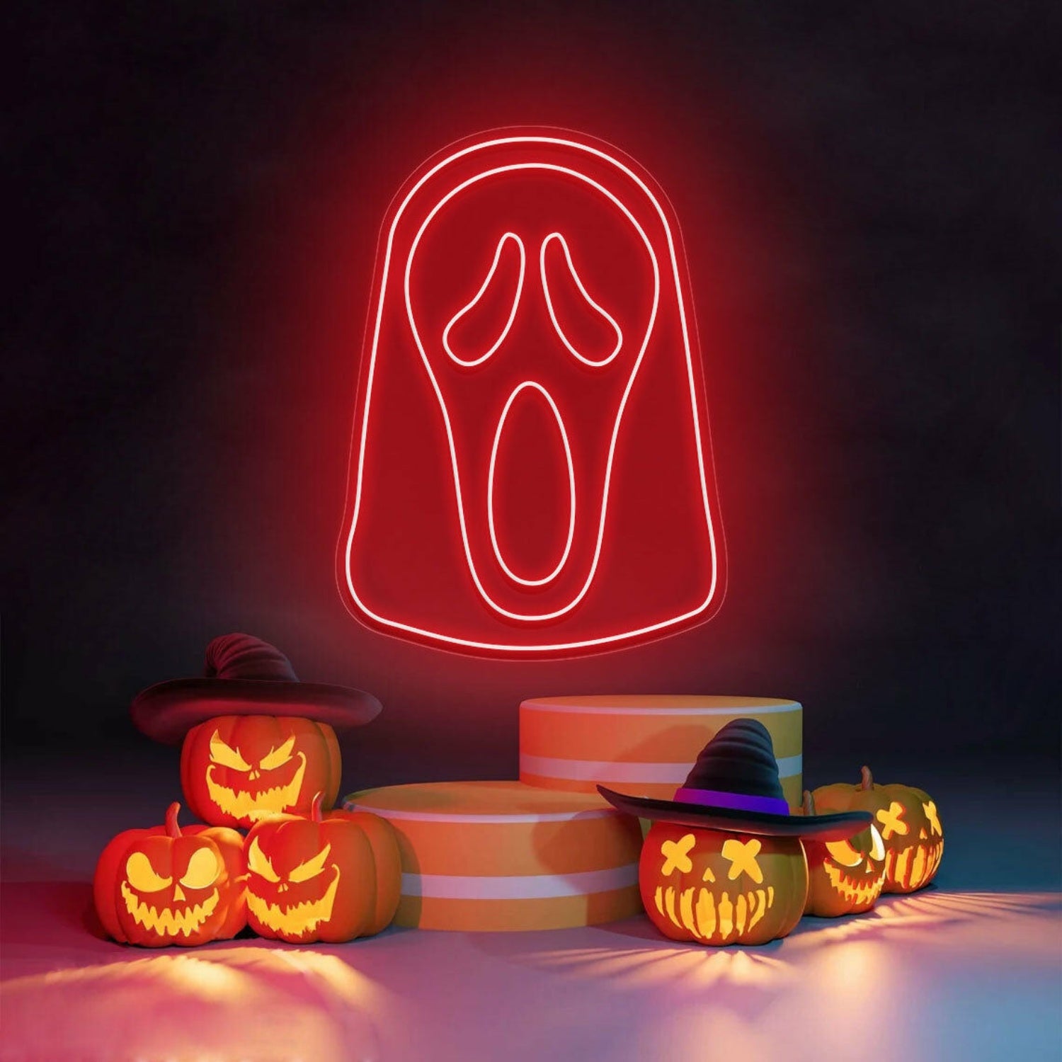 Ghost Neon Signs Halloween Neon Light Decoration | Shineneon