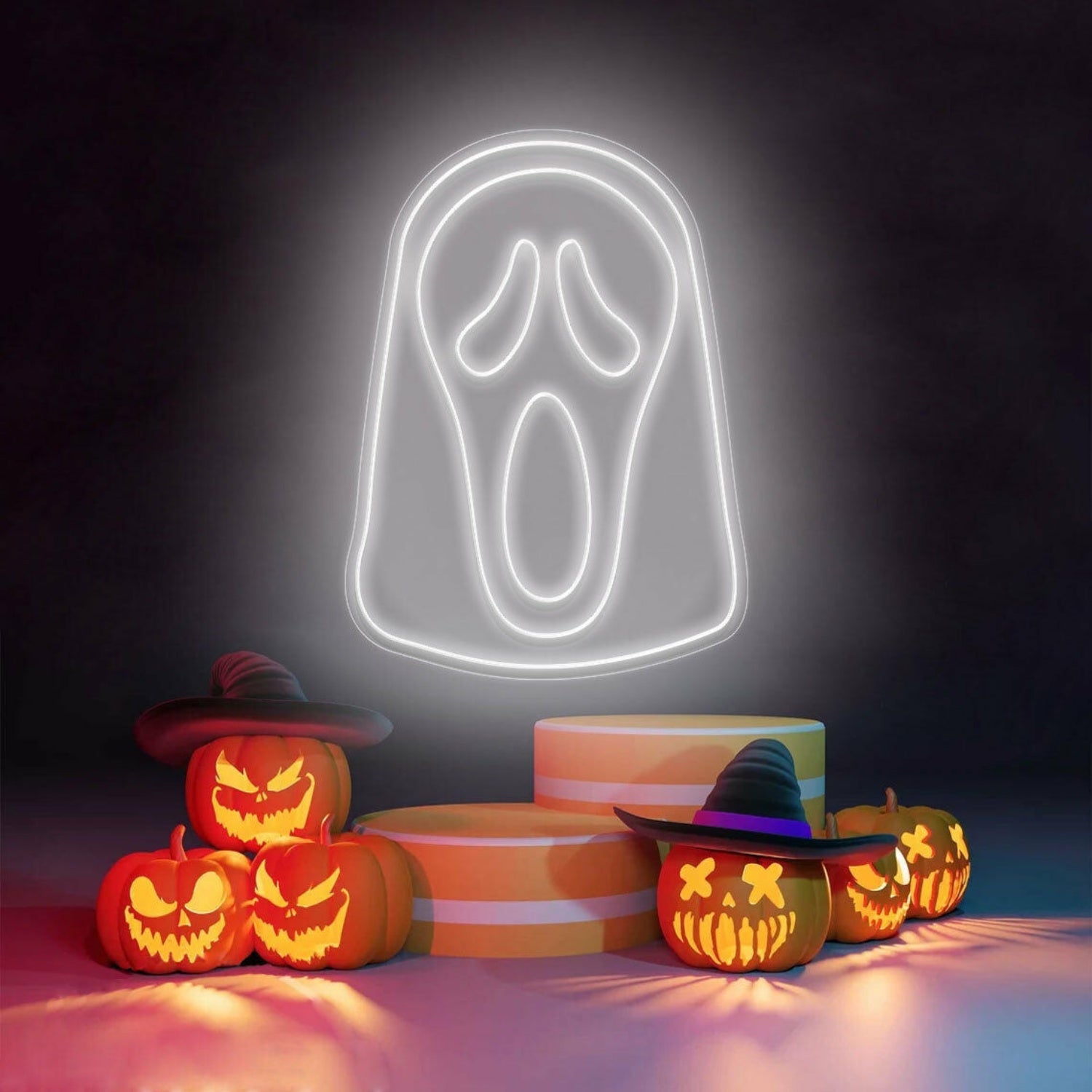 Ghost Neon Signs Halloween Neon Light Decoration | Shineneon