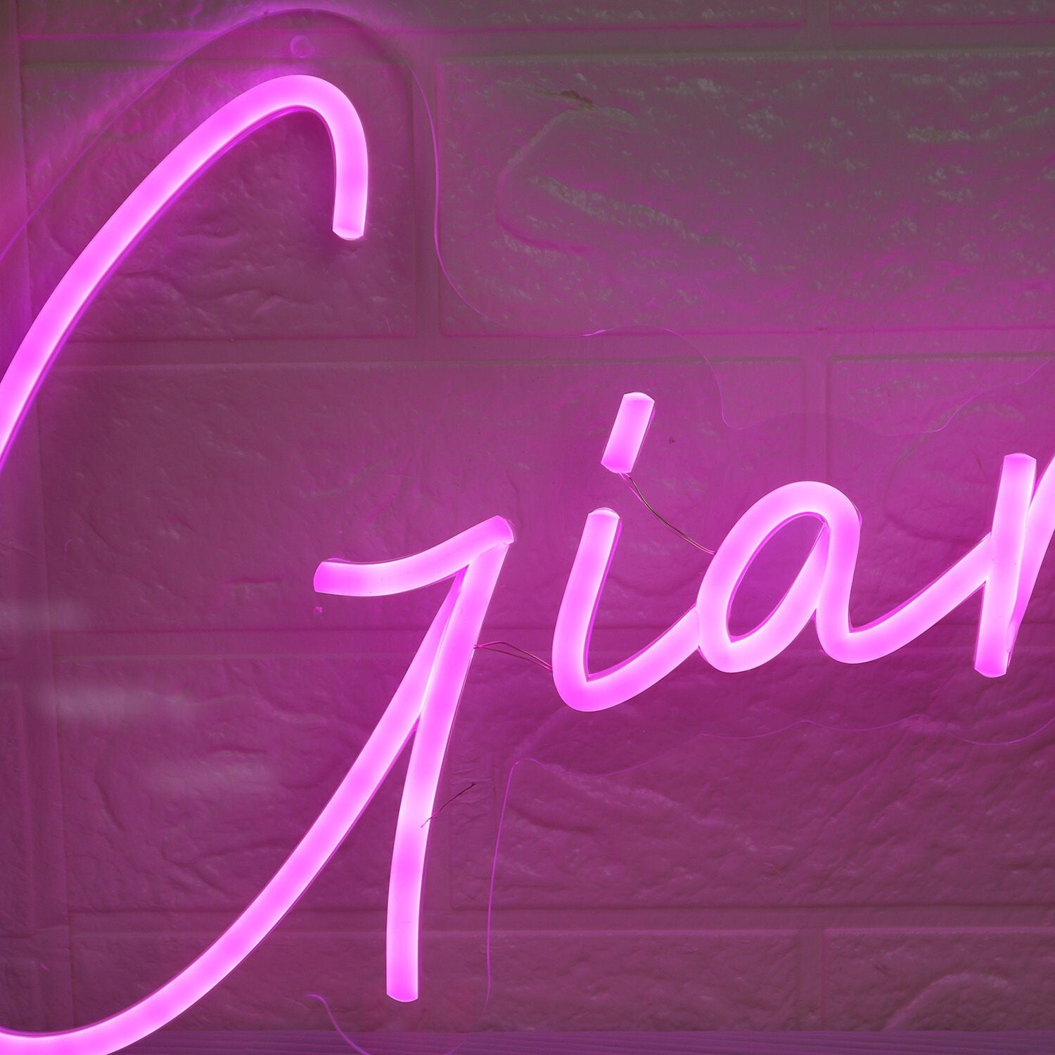 Gianna Pink Led Neon Sign - Shineneon
