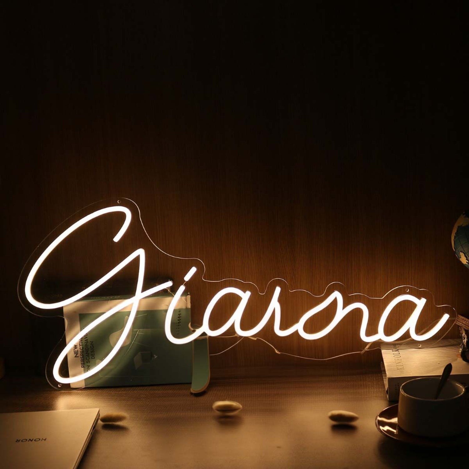 Gianna Yellow Led Neon Sign | Shineneon