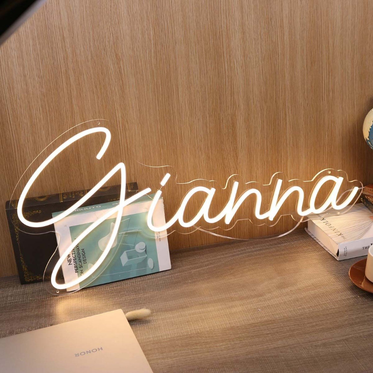 Gianna Yellow Led Neon Sign | Shineneon