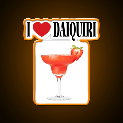 Gift For Those Who Loves Daiquiri Cocktail Bar Decor Led Neon Sign Rgb Color - Shineneon