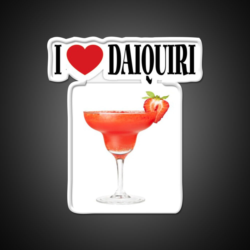 Gift For Those Who Loves Daiquiri Cocktail Bar Decor Led Neon Sign Rgb Color - LED neon sign view 11