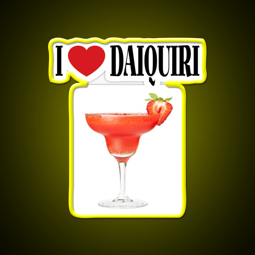 Gift For Those Who Loves Daiquiri Cocktail Bar Decor Led Neon Sign Rgb Color - LED neon sign view 7