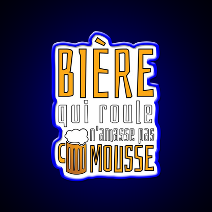 Gift Humor Man Beer Aperitif Man Cave Bar Led Neon Sign Bar Decor Rgb Color