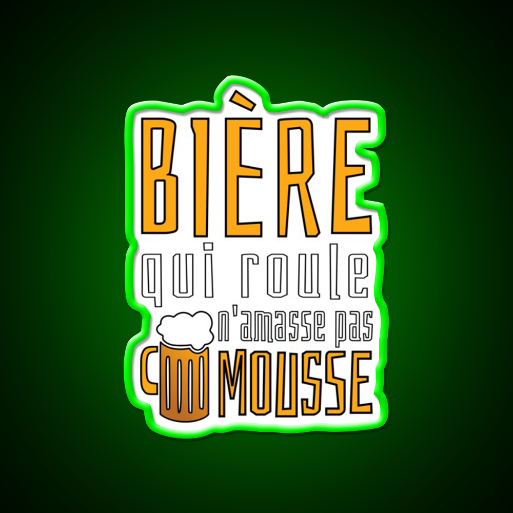 Gift Humor Man Beer Aperitif Man Cave Bar Led Neon Sign Bar Decor Rgb Color