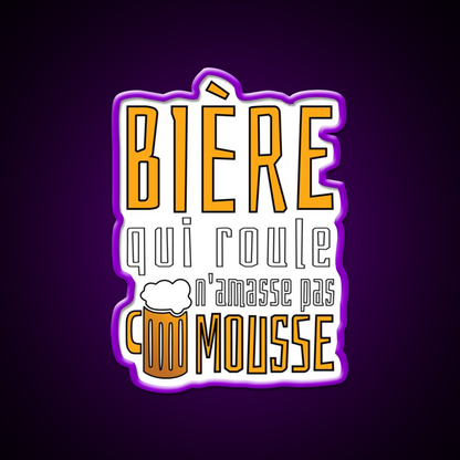 Gift Humor Man Beer Aperitif Man Cave Bar Led Neon Sign Bar Decor Rgb Color
