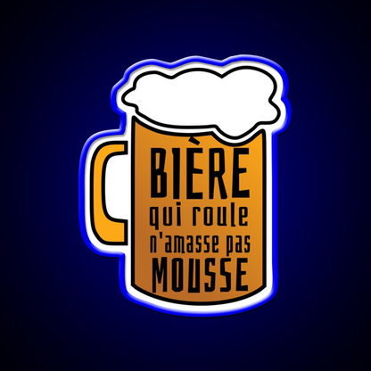 Gift Humor Man Beer Aperitif Man Cave Bar Led Neon Sign Rgb Color - LED neon sign view 5