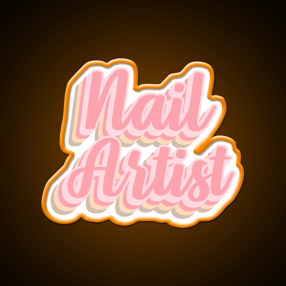 Gift Idea For Nail Artist Nail Salon Led Neon Sign Rgb Color - Shineneon