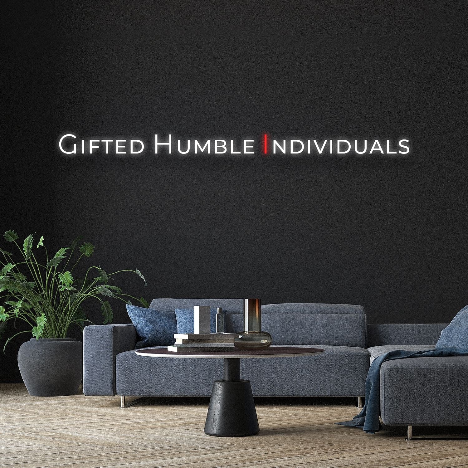 Gifted Humble Custom Led Neon Signs Wall Art | Shineneon