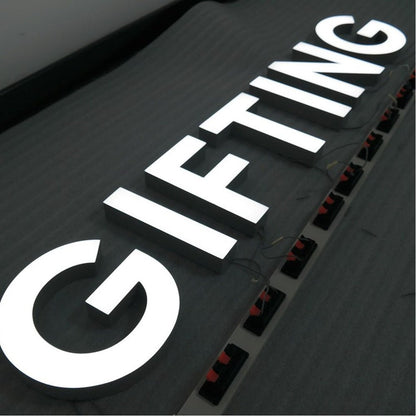 Gifting 3D Frontlit Channel Letters Led Light Sign - Shineneon
