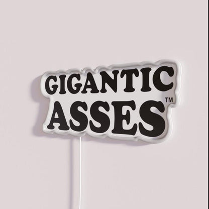 Gigantic Asses Rgb Led Neon Sign - Shineneon