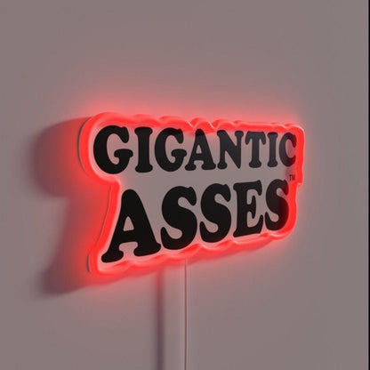 Gigantic Asses Rgb Led Neon Sign - Shineneon