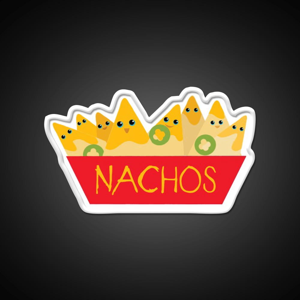 Gimme More Nachos Snack Food Led Neon Sign Rgb Color - Shineneon
